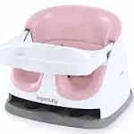 Ingenuity Baby Base 2-in-1 Floor Seat with Tray - Peony