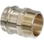 Viega 79290 ProPress Bronze Adapter 2-Inch x 2-Inch P x Male NPT