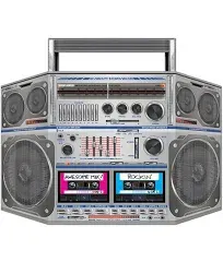 Boom Box Stand-Up Party Accessory (1 count) (1/Pkg)