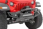 Rough Country 10645A - Front Winch Bumper - Jeep Gladiator JT Wrangler JK & JL