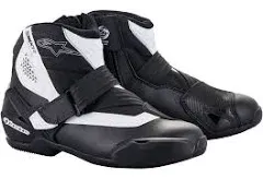 Alpinestars SMX-1 R V2 Size 50 Motorcycle Boots Sport Racing Summer Black-White