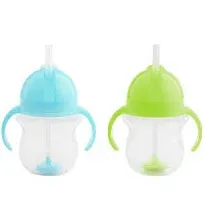 Munchkin 7 oz Weighted Straw Sippy Cup, Assorted