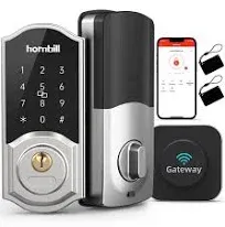 WiFi Smart Locks Deadbolt with Keypad, Hornbill Keyless Entry Digital Front Door