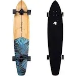 Retrospec Zed Cruiser &amp; Pintail Longboard Skateboard Complete Cruiser | Bamboo &amp;