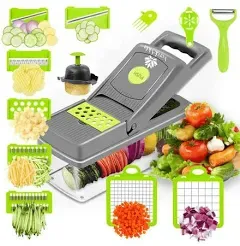 Fullstar Vegetable Chopper - Spiralizer Vegetable Slicer - Onion Chopper New