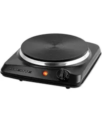 ELECTRIC COUNTERTOP SINGLE BURNER Cooktop Cast Iron Hot Plate Stove 1000W Cooker