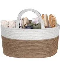 Natemia Rope Diaper Caddy Organizer