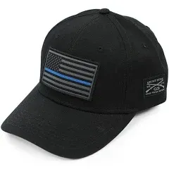 Grunt Style Blue Line Flag Hat