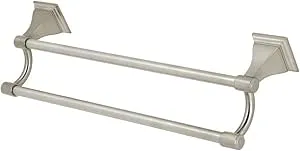 Kingston Brass BAH612318BN Monarch Dual Towel-Bar, Brushed Nickel