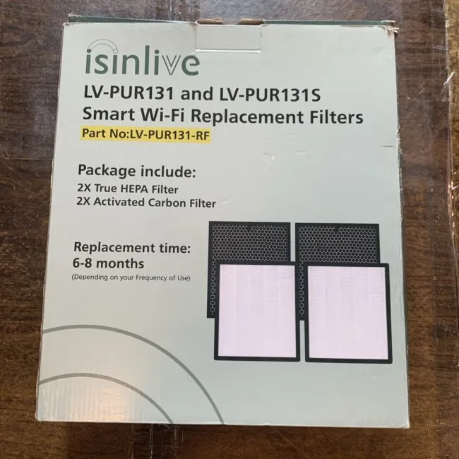 LV-PUR131 Replacement Filters Compatible with LEVOIT Air Purifier Models LV-PUR1