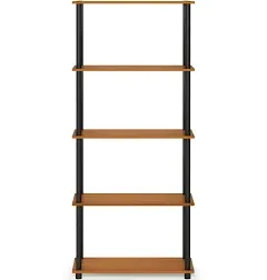 Furinno Turn-N-Tube 5-Tier Multipurpose Shelf Display Rack