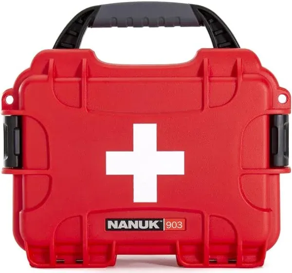 Nanuk 903 First Aid Logo Case