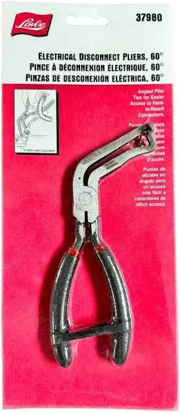 Lisle 37980 60-Degree Electrical Disconnect Pliers