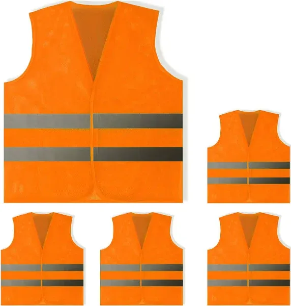 PeerBasics Safety Yellow Reflective High Visibility