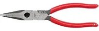 NEW MILWAUEKEE TOOLS 8&#034; LONG NEEDLE NOSE PLIERS SIDE CUTTING - USA - MT505 PLIER