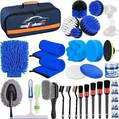 31pcs Car Detailing Brush Set Car Detailing Kit Auto Detailing Drill Brush Set C