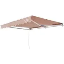 VEVOR Manual Retractable Awning Outdoor Patio Awning Retractable Sun Shade