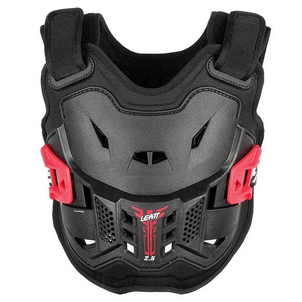 Leatt 2.5 Junior Chest Protector - Black / Red (110-134cm)