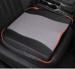 Lofty Aim Car Seat Cushion for Driving - Sciatica &amp; Lower Back Pain Relief -BLK