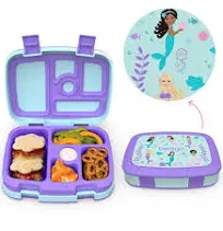 Bentgo Kids Lunch Box Bento-Styled Durable and Leak Proof Blue Ages 3-7