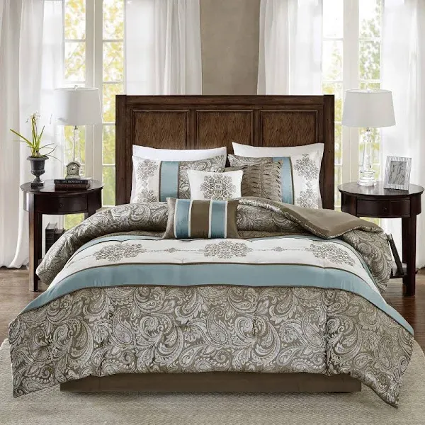 Madison Park Caroline Jacquard Comforter Set