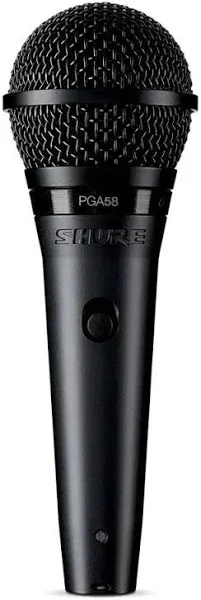 Shure PGA58 Cardioid Dynamic Vocal Microphone