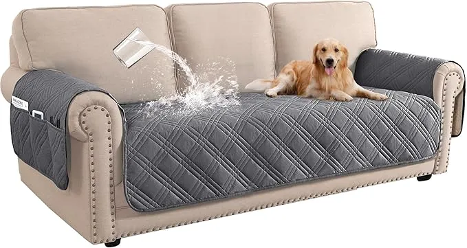 Turquoize Waterproof Couch Cover for Dogs Pets Sofa