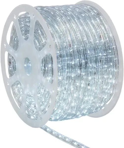 Wintergreen Lighting Cool White LED Rope Light, 18 ft