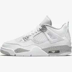 Air Jordan 4 Retro GS 'White Oreo'