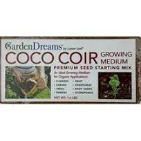 Garden Dreams Coco Coir Premium Seed Starting Mix