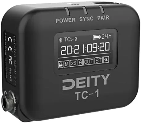 Deity Microphones TC-1 Wireless Timecode Generator Box, 3-Pack #DTT0272D81