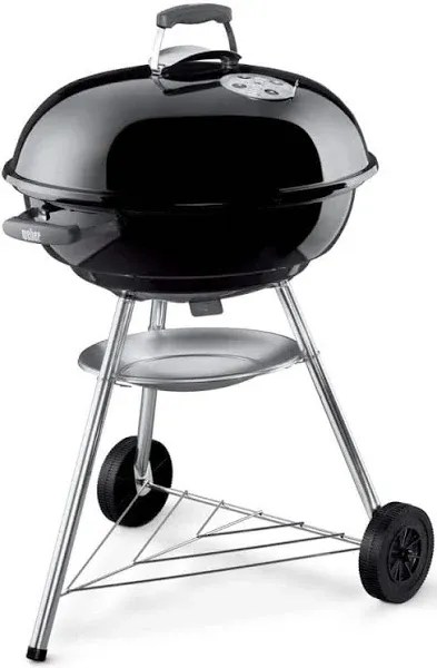 Weber 22 in. Jumbo Joe Premium Charcoal Grill Black