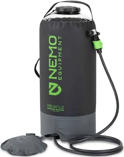 New Nemo Helio LX Pressure Shower 22-Liter Capacity With 7 Ft Neoprene Spray