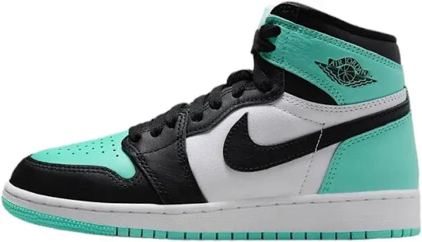 Air Jordan Kids' 1 Retro High OG Green Glow