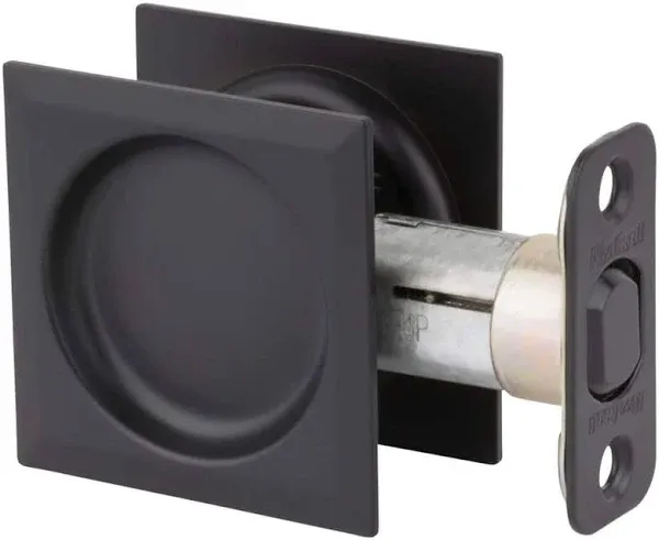 Kwikset Square Passage Pocket Door Lock 334SQT