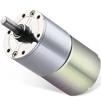 Greartisan Dc 12V Gear Motor High Torque Electric Micro Speed Reduction Geared Motor Centric Output Shaft 37mm Diameter Gearbox