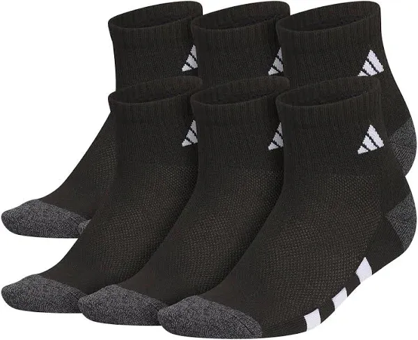 Adidas Kids' Athletic Cushioned Quarter Socks