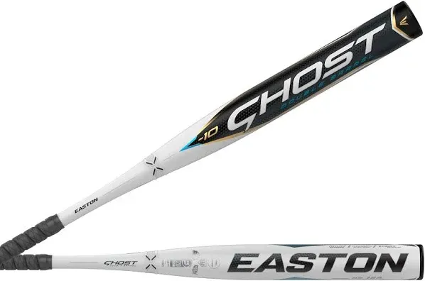 New Easton Ghost 2022 Double Barrel -10 Fastpitch Softball Bat White/B