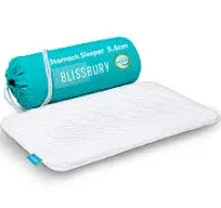 BLISSBURY 2.2 Inch Super Thin Pillow for Sleeping | Cool-to-Touch Premium Memory Foam Flat Pillow for Stomach Sleeper | for Back & Stomach Sleeper | Certified Foam for Neck and Back Support |