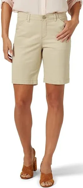 Lee Women's Regular Fit Chino Bermuda Shorts