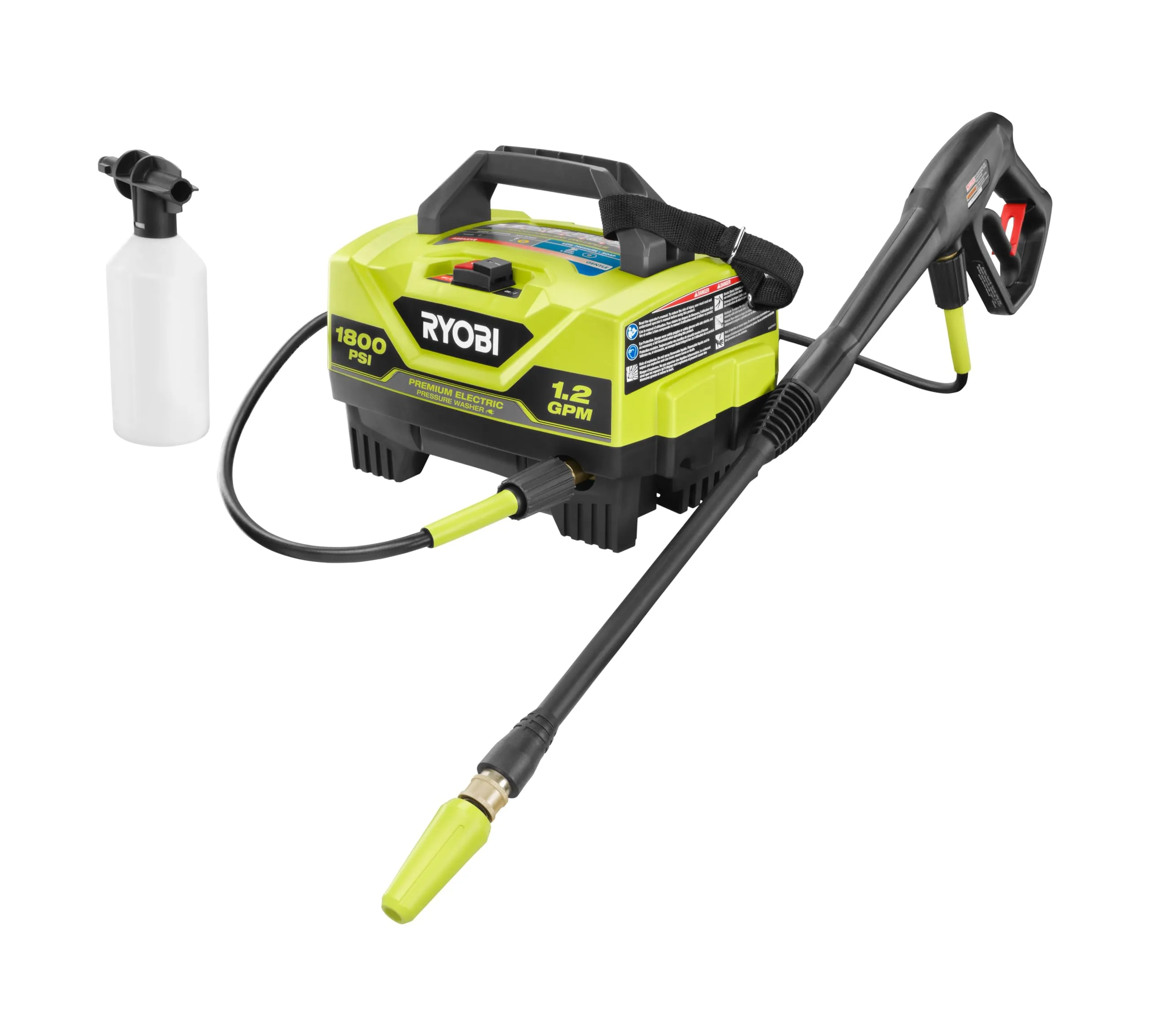 RYOBI 1800 PSI Electric Pressure Washer RY141820VNM