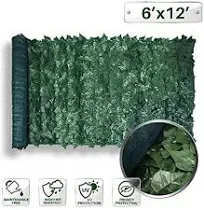 Patio Paradise 6' x 12' Faux Ivy Privacy Fence Screen