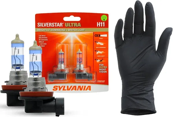 Sylvania H11 SilverStar Ultra Halogen Headlight Bulb