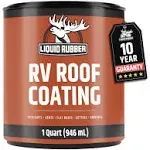 RV Roof Coating | Liquid Rubber, White / 1 Quart (946ml)