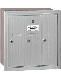 Salsbury Industries Vertical Mailbox 3 Doors