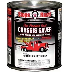 Magnet Paint UCP99-04 Chassis Saver Paint Gloss Black, 1 Quart Can