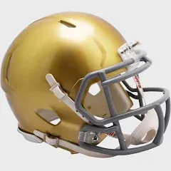 NOTRE DAME FIGHTING IRISH NCAA Riddell SPEED Authentic MINI Football Helmet