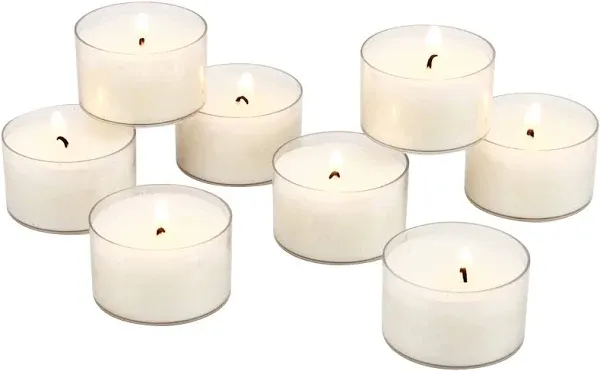 Stonebriar Unscented Long Burning Tealight Candles