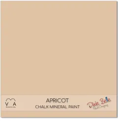 Dixie Belle 4 oz. Apricot Matte Chalk Mineral Paint