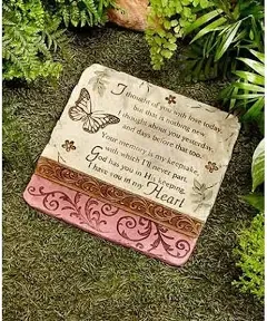 I Thought of You Stone Decorative Memorial Stone for Your Yard